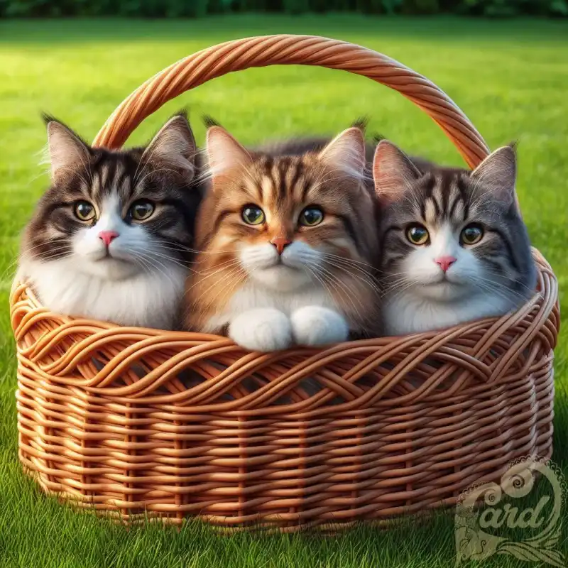 3 cats