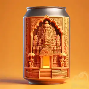 3D drink can design brahu