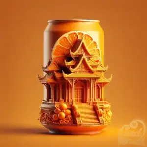 3D drink can design umbul