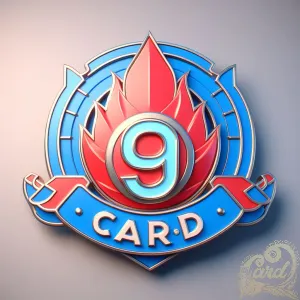 3D Fire CARD9 Emblem