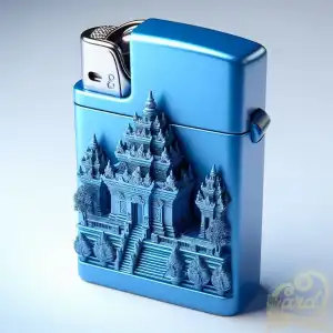 3D gas lighter dieng