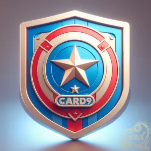 3D Star CARD9 Emblem