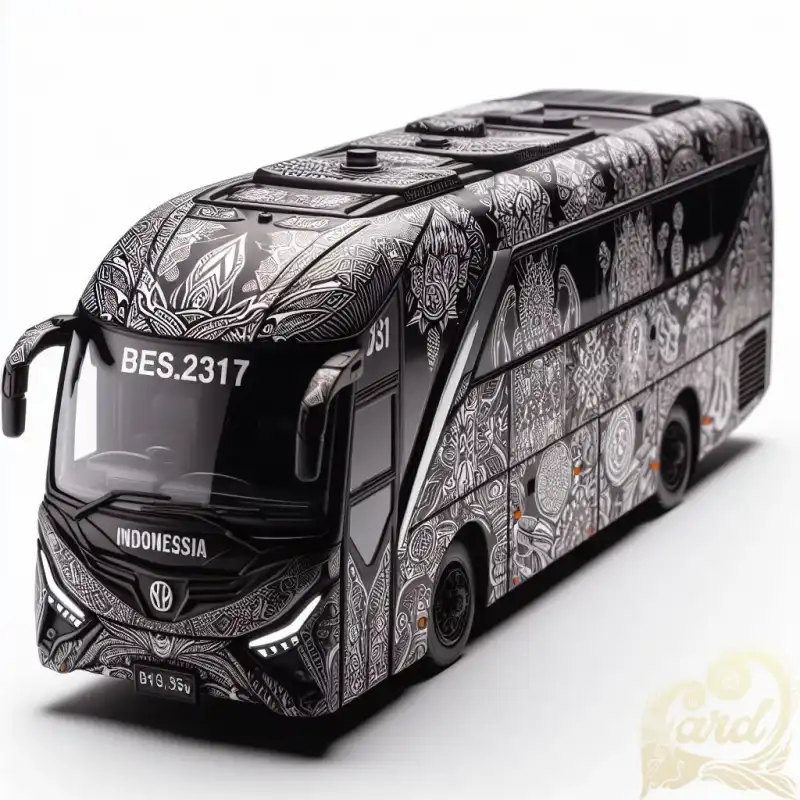 a black bus