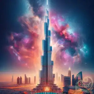 A Burj khalifa tower image