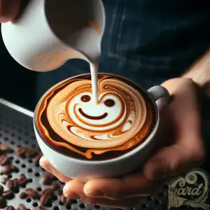 A cup of Happy face