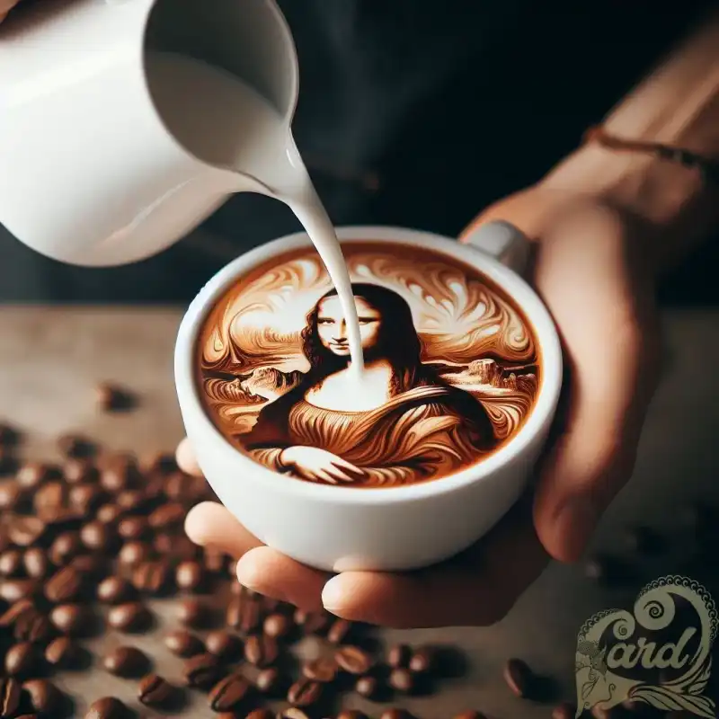 A cup of Monalisa