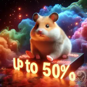 A poster hamster doll