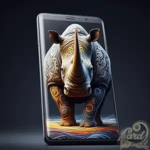 Abstract rhino 