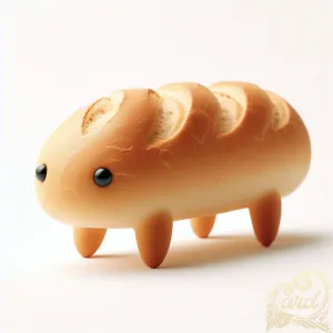 Adorable Bread Bug Art
