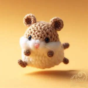 Adorable Hamster Crochet Craft