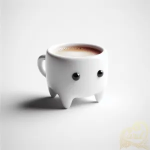 Adorable Walking Coffee Mug