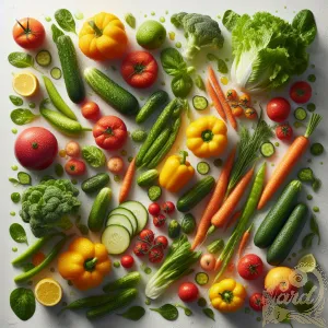 Aerial Fresh-Vegetable Dew