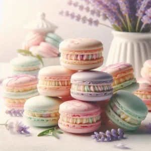 Ambient Pastel French Macarons