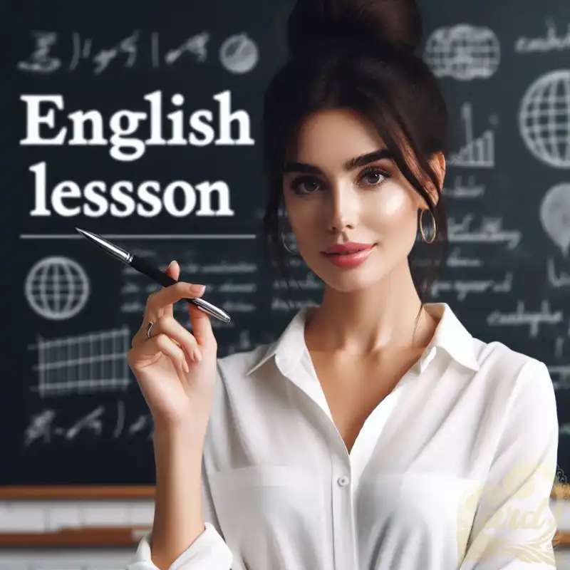An English learning poster