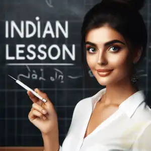 An Indian learning poster