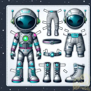 Animated Alien Paper Doll