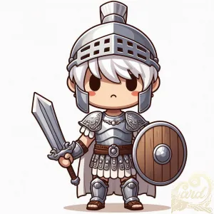 Armored White Gladiator