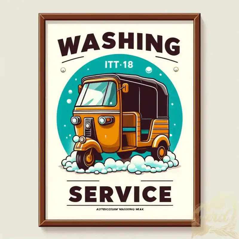 autorickshaw washing service