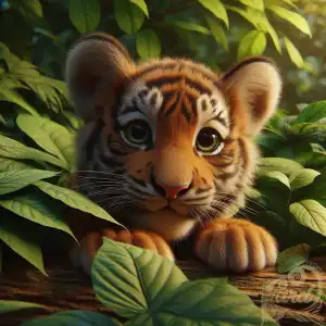 Baby Sumatra Tiger
