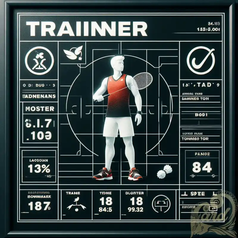 badminton player trainer