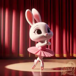 ballet dancing rabbit