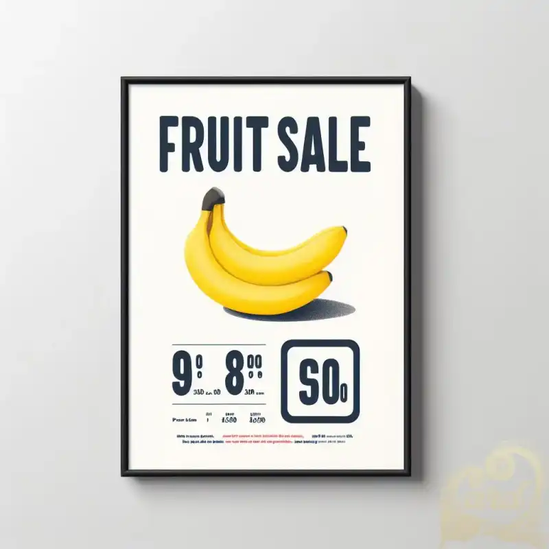 banana poster