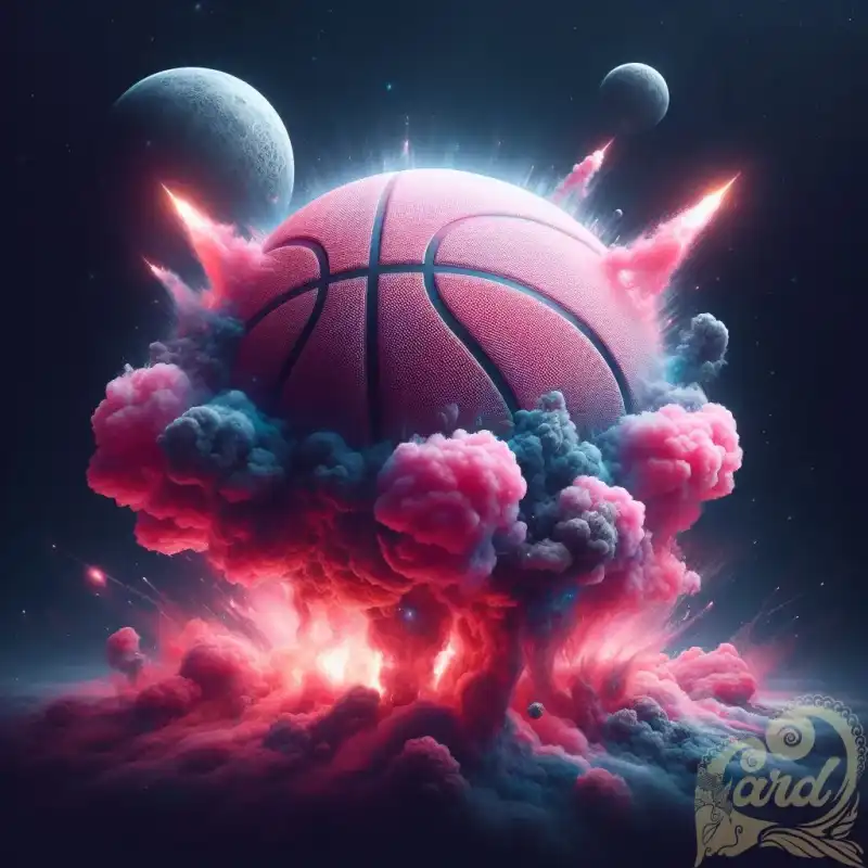 basket ball as a planet