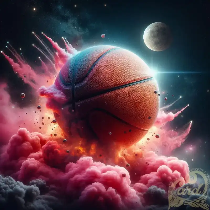 basket ball as a planet