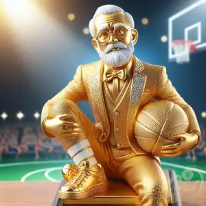 Basketball statue
