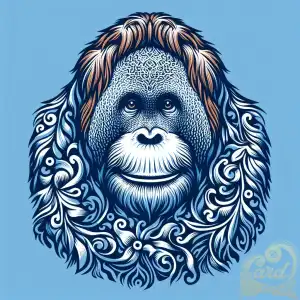 Batik-fication Orangutan