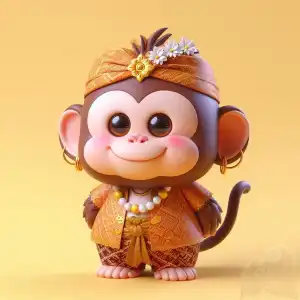 Batik Monkey