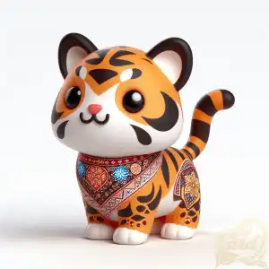 Batik Tiger Miniature