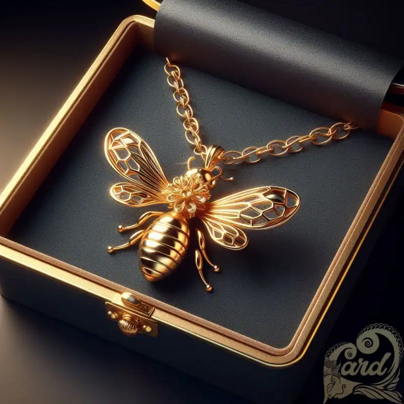 Bee necklace