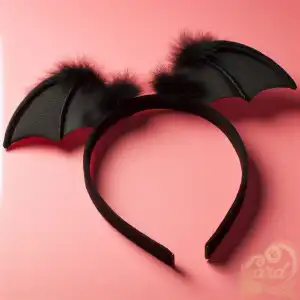 Black Bat Headdress