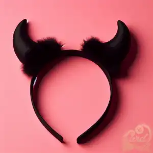 Black Demon Headdress