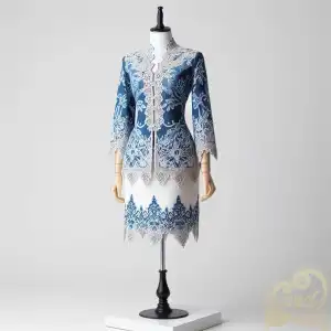 Blue White Kebaya Mannequin