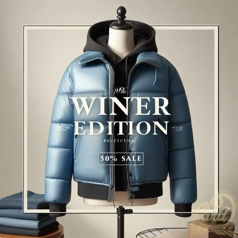 Blue Winter Jacket