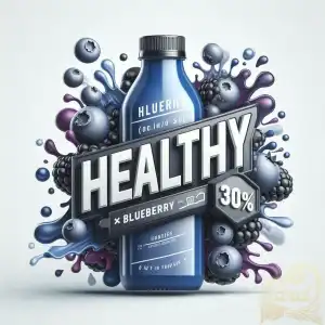 Blueberry Juice Poster