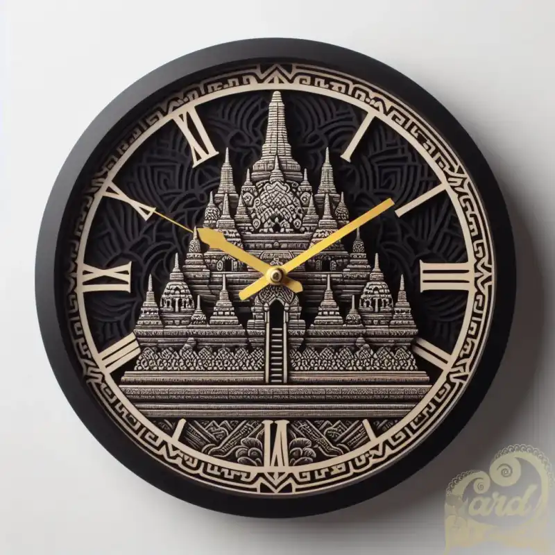 Borobudur Wall clock