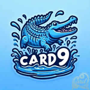 Bouncing Crocodile Card9