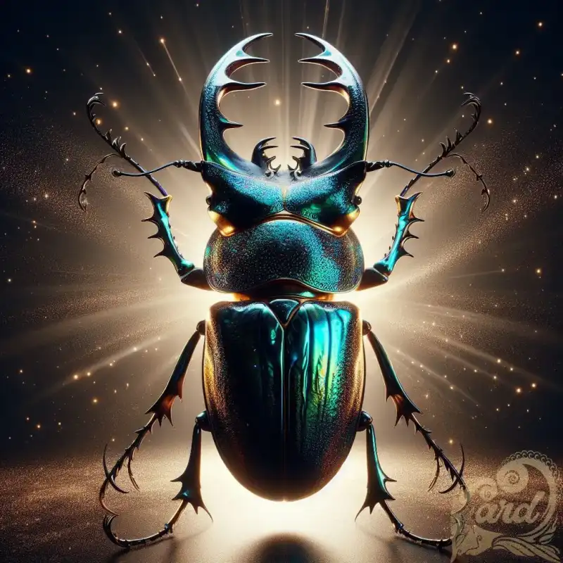 breathtaking beauty a beetle