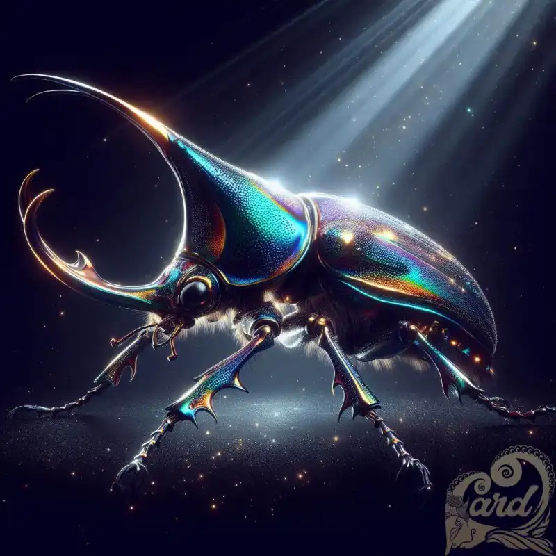 breathtaking beauty a beetle