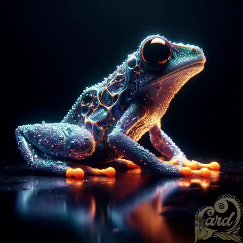 breathtaking beauty a frog