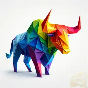 bull origami