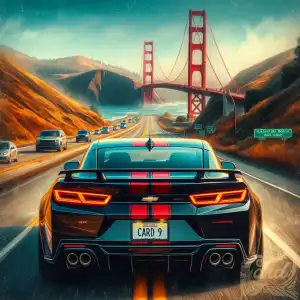 Camaro at Golden Gate