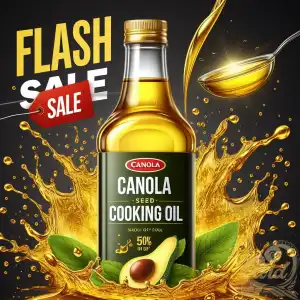 canola seed cooking oil