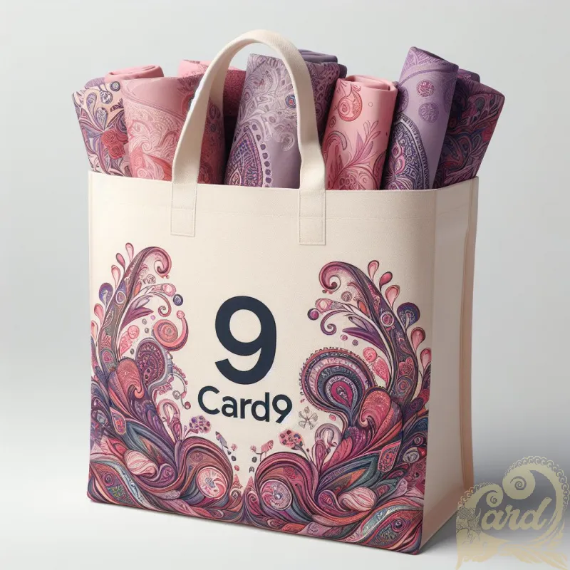 CARD9 Paisley Scarf Tote