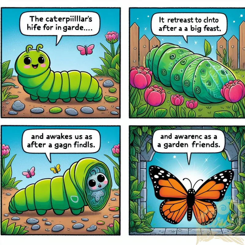 Caterpillar to Butterfly