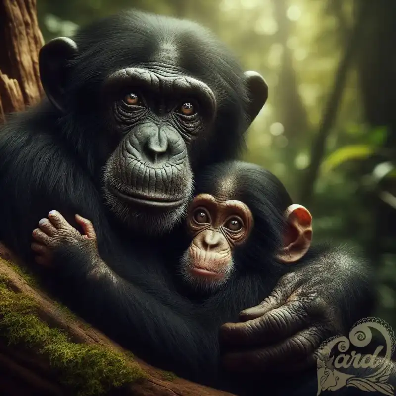 chimpanzees photography