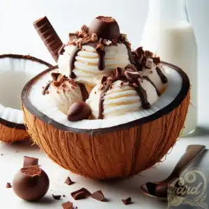 chocolate coconut ice cream